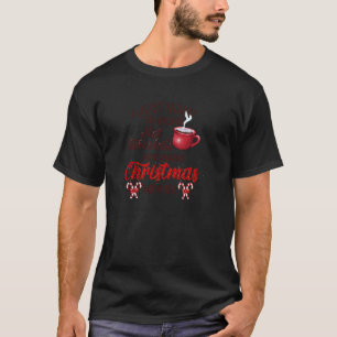Camiseta Eu só quero beber chocolate quente e assistir Chri