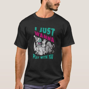 Camiseta Eu Só Quero Brincar Com Seu Palhaço De Festa De Fi