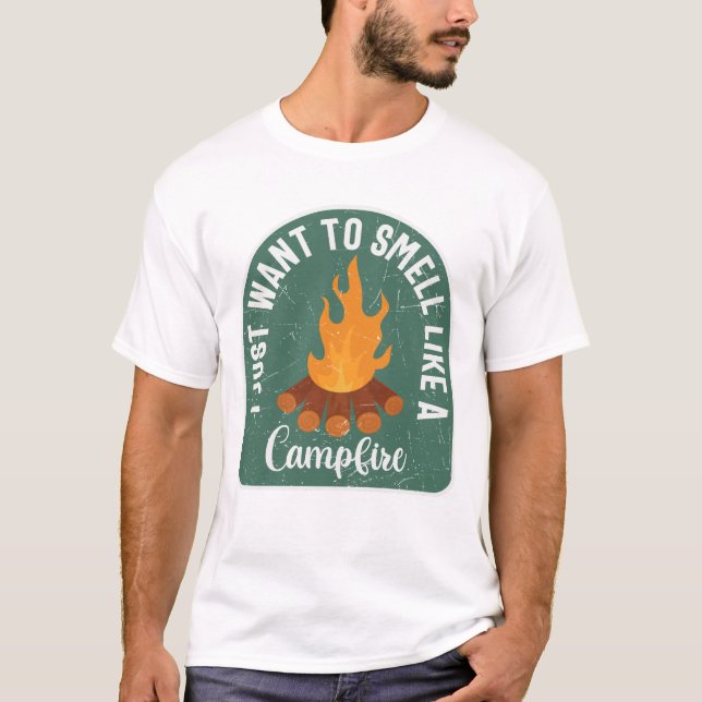 Camiseta Eu Só Quero Cheirar Como Uma Campanha (Frente)