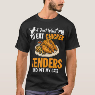 Camiseta Eu Só Quero Comer Frango Tenro