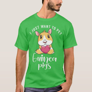 Camiseta Eu só quero fazer um gato de Guiné