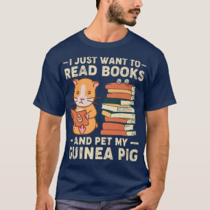 Camiseta Eu Só Quero Ler Livros E Pôr Meu Amor De Porco
