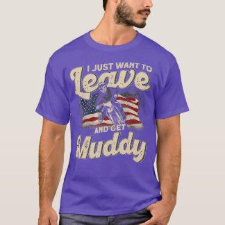 Camiseta Eu Só Quero Sair E Pegar A Bandeira Americana Da M