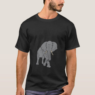 Camiseta Eu Só Realmente Gosto de Elefantes Ok Amo Elefante