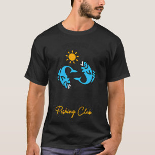 Camiseta Eu só trabalho para sustentar meu hábito de pesca