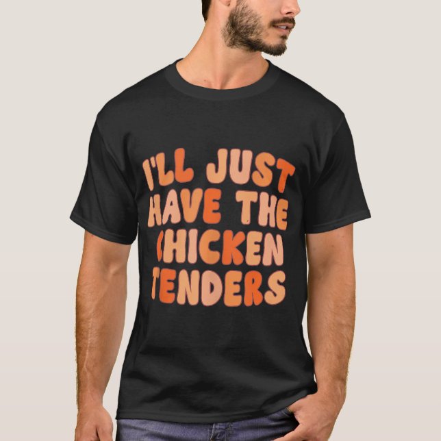 Camiseta Eu Só Vou Ter Os Concursos De Frango Engraçados (Frente)