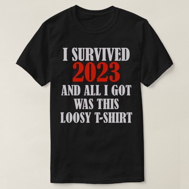 Camiseta Eu Sobreviverei 1 (Frente do Design)