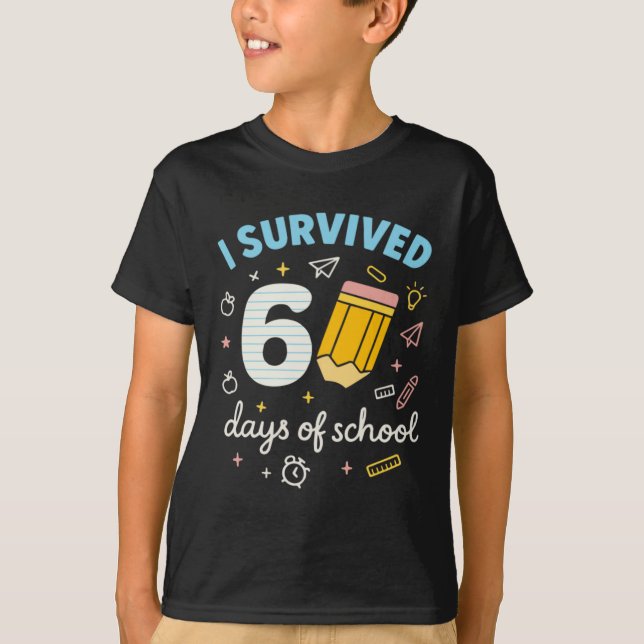 Camiseta Eu-Sobrevivi-67-Dias-De-Escola (Frente)