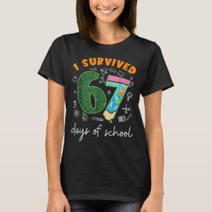 Camiseta Eu Sobrevivi 67 Dias De Escola 67 Meme Ciência Ens