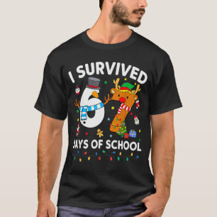 Camiseta Eu Sobrevivi 67 Dias De Escola Piada Engraçada Sei