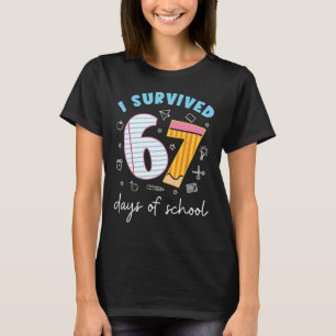 Camiseta Eu Sobrevivi 67 Dias De Escola Piada Meme Professo