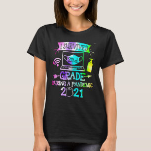 Camiseta Eu Sobrevivi à 2ª Série Durante uma Pandemia 2021