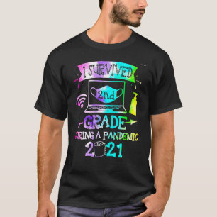 Camiseta Eu Sobrevivi à 2ª Série Durante uma Pandemia 2021