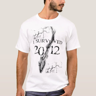 Camiseta eu sobrevivi a 2012