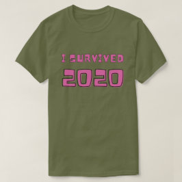 Camiseta Eu Sobrevivi a 2020
