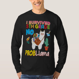 Camiseta Eu Sobrevivi à 5 Grau Sem Problema Lama Formando F