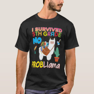 Camiseta Eu Sobrevivi à 5 Grau Sem Problema Lama Formando F