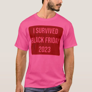Camiseta Eu Sobrevivi a Black Friday 2023