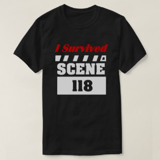 Camiseta Eu sobrevivi à cena 118
