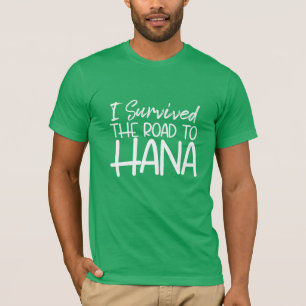 Camiseta Eu sobrevivi à estrada para Hana
