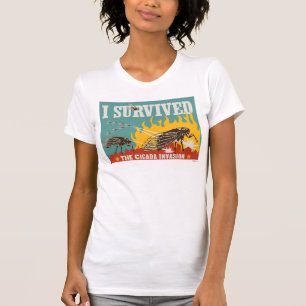 Camiseta Eu Sobrevivi à Invasão de Cicada