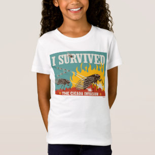 Camiseta Eu Sobrevivi à Invasão de Cicada
