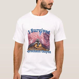 Camiseta Eu Sobrevivi a Leprechaun Canyon, Utah