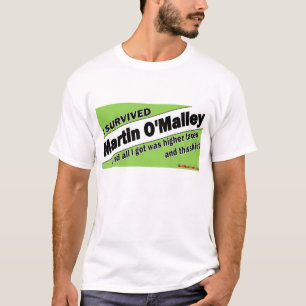 Camiseta Eu sobrevivi a Martin O'Malley