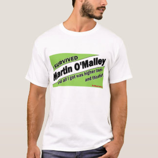 Camiseta Eu sobrevivi a Martin O'Malley