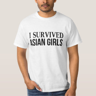 Camiseta Eu sobrevivi a meninas asiáticas