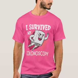 Camiseta Eu Sobrevivi À Minha Gastroenterologia Colonoscopi