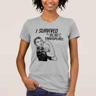 Camiseta Eu Sobrevivi À Minha Mãe Transplantando Curioso