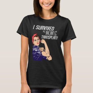 Camiseta Eu Sobrevivi À Minha Mãe Transplantando Curioso