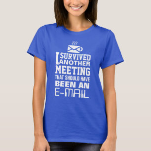 Camiseta Eu sobrevivi a outro encontro