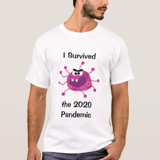 Camiseta Eu Sobrevivi à Pandemia em 2020