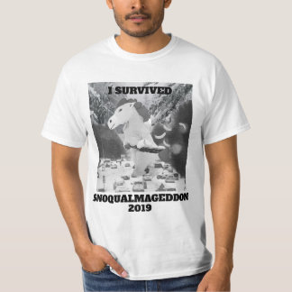 Camiseta Eu sobrevivi a Snoqualmageddon