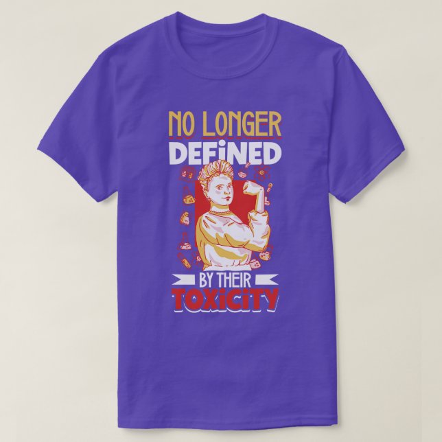 Camiseta Eu sobrevivi a um narcisista (Frente do Design)