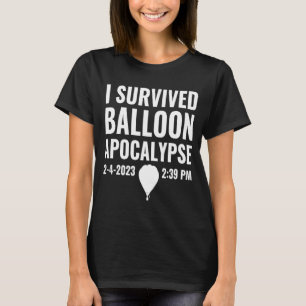 Camiseta Eu Sobrevivi ao Balão Apocalypse - Espião Chinês