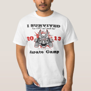 Camiseta Eu Sobrevivi ao Campo de Karate