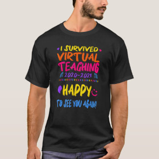 Camiseta Eu Sobrevivi ao Ensino Virtual