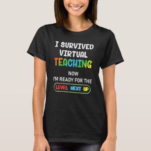 Camiseta Eu Sobrevivi Ao Ensino Virtual Agora Estou Pronto