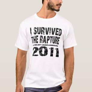 Camiseta Eu sobrevivi ao êxtase (branco)