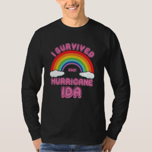 Camiseta Eu Sobrevivi Ao Furacão Ida