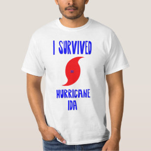 Camiseta Eu Sobrevivi Ao Furacão Ida