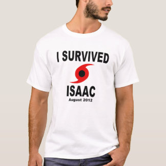 CAMISETA EU SOBREVIVI AO FURACÃO ISAAC