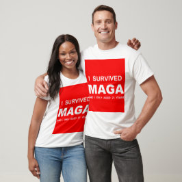 Camiseta Eu Sobrevivi ao MAGA