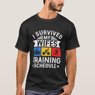 Camiseta Eu Sobrevivi Ao Programa De Treinamento Da Minha E