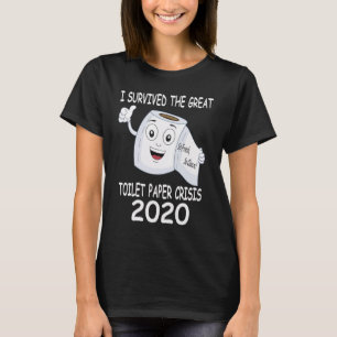 Camiseta Eu Sobrevivi Ao Roll De Banheiro Excelente Apocaly
