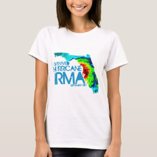 Camiseta Eu sobrevivi ao t-shirt das mulheres de Irma do
