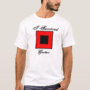 Camiseta Eu sobrevivi ao t-shirt de Gustavo - parte